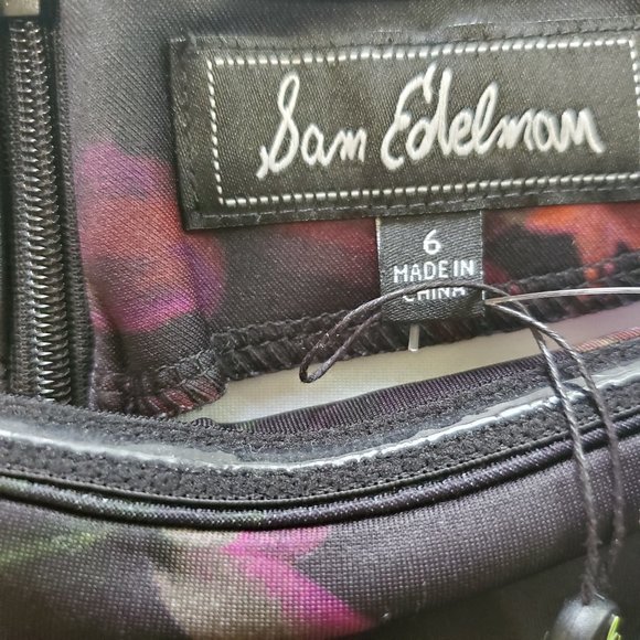 SAM EDELMAN Floral Off the Shoulder Dress size 6 - Picture 8 of 10